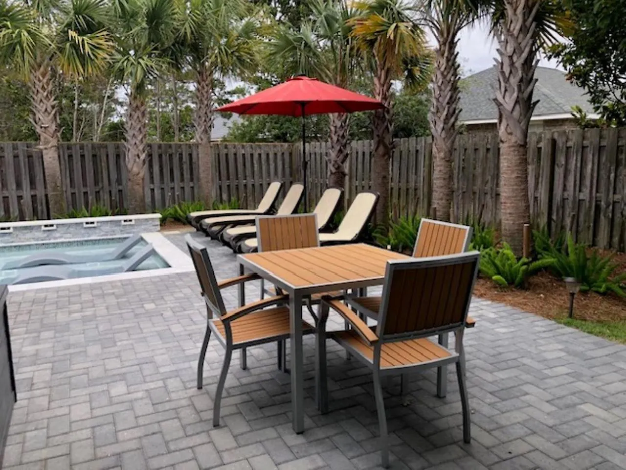 Vakantiehuis Beautiful Pet Friendly Home! Tropical Pool, Optional Golf Cart & Pool Heat, Minutes To Beach Destin Verenigde Staten